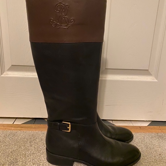 lauren ralph lauren madisen riding boots